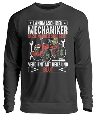 Landmaschinen Mechaniker DIESE NARBEN - Unisex Pullover