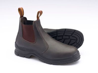 Blundstone Arbeitsstiefel 400 Brown Leather (Non-Safety Work Boots)