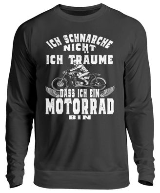 Ich schnarche nicht ich träume dass ich - Unisex Pullover