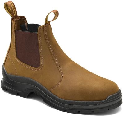 Blundstone Arbeitsstiefel 407 Saddle Brown Leather (Non-Safety Work Boots)