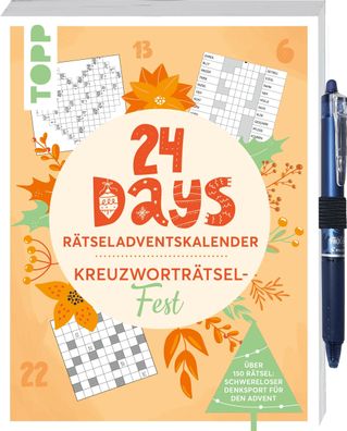 24 DAYS Rätseladventskalender - Kreuzworträtsel-Fest, Frechverlag