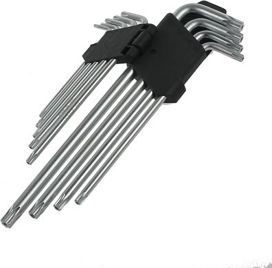 9-teiliges Torx-Inbusschlüssel-Set, Stern-Sechskant-Schraubendreher-Set