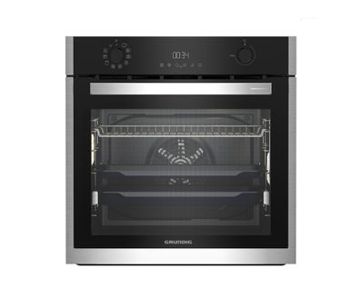 Grundig GEBM19300BMPF Einbaubackofen Backofen Pyrolyse 60cm Multifunktionsofen