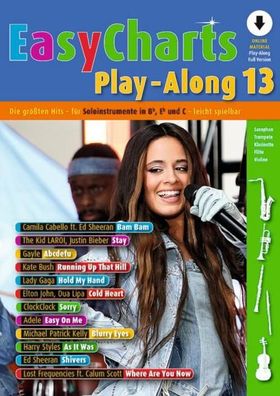 Easy Charts Play-Along Band 13,