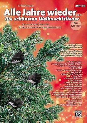 Alle Jahre wieder - Die schönsten Weihnachtslieder für Klavier, Robert Fran