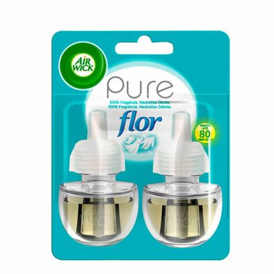 Air-Wick Pure Flor Electric Air Freshener Refill 2 Units