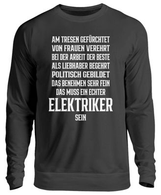 Echter Elektriker - Unisex Pullover