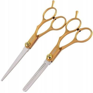 Gepard Scherenset 5,0" 6,0" Classic bestehend aus einer Friseurschere