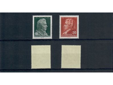 DDR, MiNr. 510-511 postfrisch, 200. Geburtstag von Wolfgang Amadeus Mozart