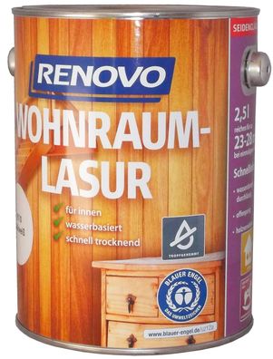 2,5L Renovo Innenlasur / Wohnraumlasur farblos