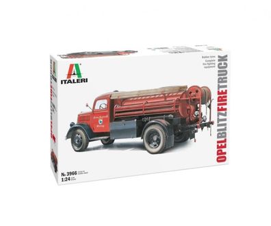 Italeri Opel Blitz Feuerwehr 510003966 Maßstab 1:24 Nr. 3966 Bausatz