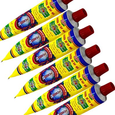 Harissa La Flamme CAP BON SEHR SCHARF CHILI Paste Sauce 6 x 70 Gramm Tube