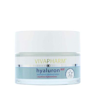 Vivapharm Hyaluron intenzivní pleÅ¥ový krém s kyselinou hyaluronovou 50ml