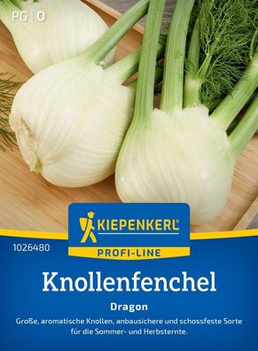 Knollenfenchel Dragon, F1, aromatische Knollen - anbausicher - schossfest