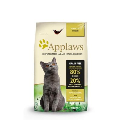 Applaws Katzen Trockenfutter Alleinfutter Senior mit Hühnchen