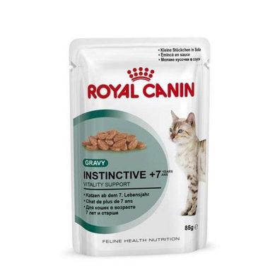 Royal Canin Katzenfutter Frischebeutel Instinctive + 7 in Sosse 12x85g