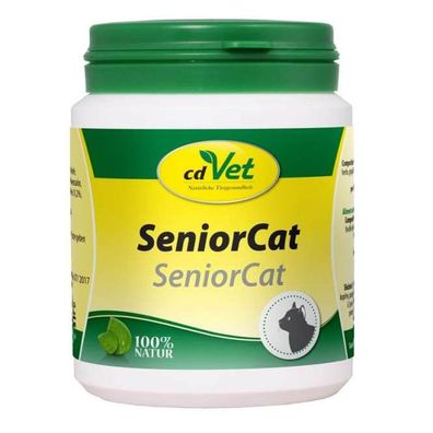 cdVet Katzen Ergänzungsfuttermittel SeniorCat 70 g