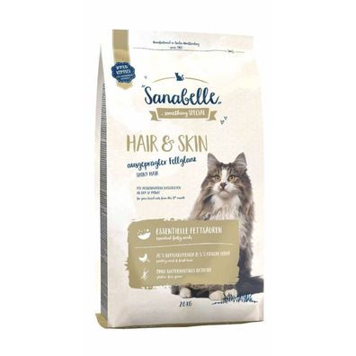 Sanabelle Katzen Trockenfutter Alleinfutter Hair + Skin