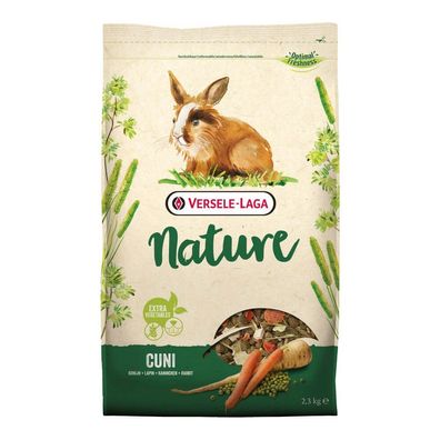 Versele-Laga Kaninchenfutter Zwergkaninchenfutter Nature Cuni 2,3kg