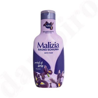 Malizia Badeschaum Irisblüten 1000 ml relaxing