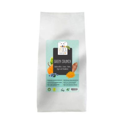 VegDog vegetarisches Hundefutter Trockenfutter Green Crunch