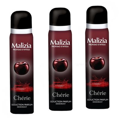 Malizia DONNA Deo Cherie 3x 100 ml