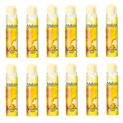 Malizia DONNA deodorant - Vanilla / Vanille 12x 100ml