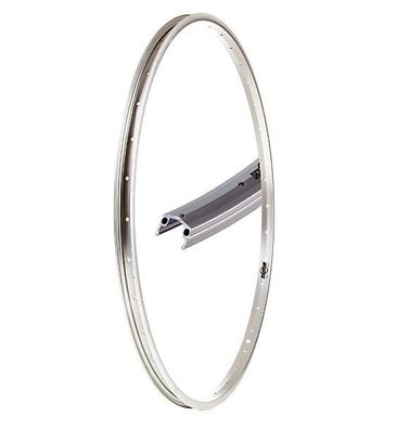 Fahrradfelge Felgenring 26 Zoll 559-19 Aluminium Dachprofil silber 36 Loch VL 8,5mm