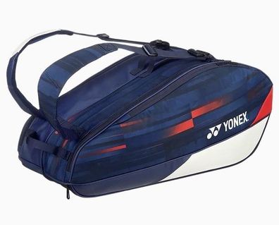 Yonex Limited Pro Racquet Bag (6pcs) White/Navy/Red Schlägerbag für 6 Tennisrackets