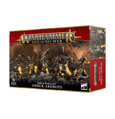 Warhammer Age of Sigmar 89-61 10x Figuren Frontkämpfer Plattn'helme - GS