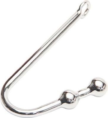 Bondage Metall Anal Hook mit Doppelkugel