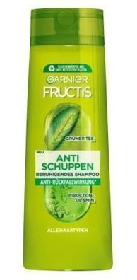 Garnier Fructis Anti-Schuppen Shampoo, 300ml - Intensive Pflege gegen Schuppen