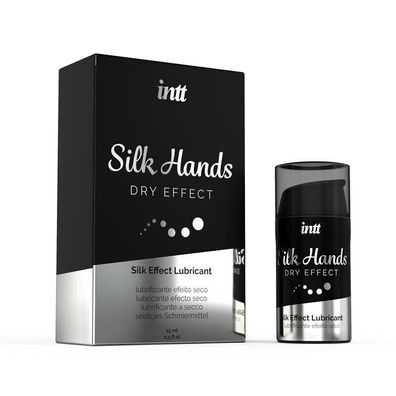 INTT Silky Hands Dry Effect Gleitmittel 15 ml