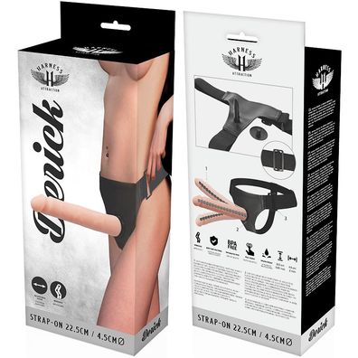 Strap on Dildo Für Sie Ihn Frau Umschnalldildo Lock Load 22,5 Harness