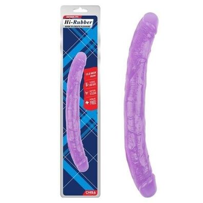 12,8 Zoll Doppel-Dildo-Lila