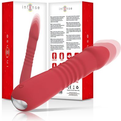 Intense - JUNI UP & DOWN 10 Vibrationen Stoßdildo