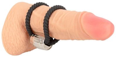 Heavy Rope Cock Strap with two Loops -Penisring