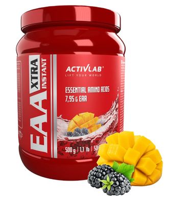 Activlab EAA Xtra Instant Essentielle Aminosäuren + BCAA Amino Drink Pulver 500g