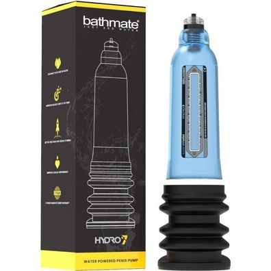 Bathmate Hydro7 Penis Pump Aqua Blue Penis Pumpe Impotenzhilfe D-196688