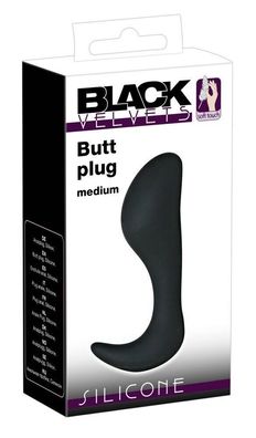 Anal Plug Prostata Stimulator Stöpsel medium mit Stopper Buttplug Analplug Dildo