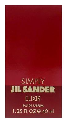 Jil Sander Simply Elixir Eau de Parfum Spray für Damen - 40ml