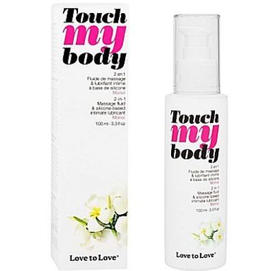 2 IN 1 Sensual Massage OIL AND Silicone BASED Lubricant MONOI