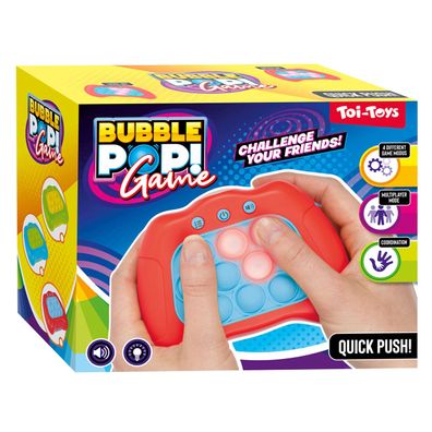 Toi-Toys Geschicklichkeitsspiel Bubble Pop! Controller versch. Farben Reisespiel