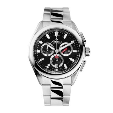 Alpina - AL-373BS4E6B - Armbanduhr - Herren - Chronograph - Quarz - Alpiner