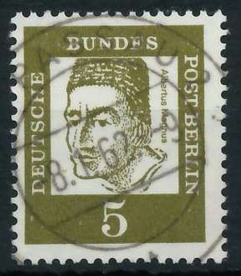 BERLIN DS BED. Deutsche Nr 199 zentrisch gestempelt X80F89A