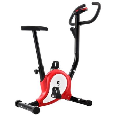 vidaXL Heimtrainer mit Riemenantrieb Rot