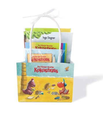 Der kleine Drache Kokosnuss - Beschäftigungstüte: Set: Buch, Rätselheft mit