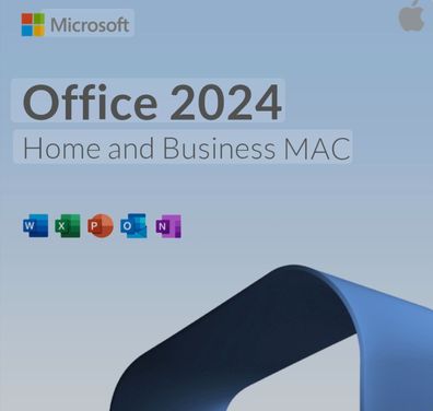 Microsoft Office 2024 für MAC | unbegrenzte Laufzeit | Kein Abo I Vollversion