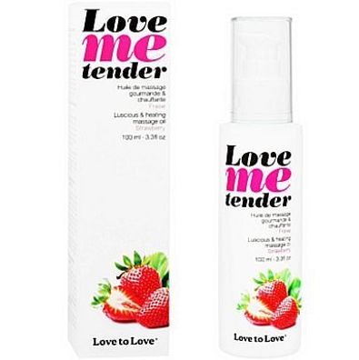 LOVE TO LOVE ME TENDER Luscious & Heating OIL Strawberry