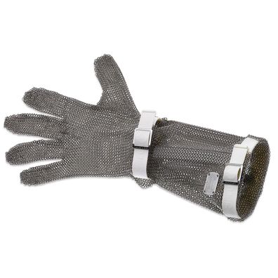 Giesser Stechschutzhandschuh Schutzhandschuh mit Unterarm Stulpe weiss 9590 19 w